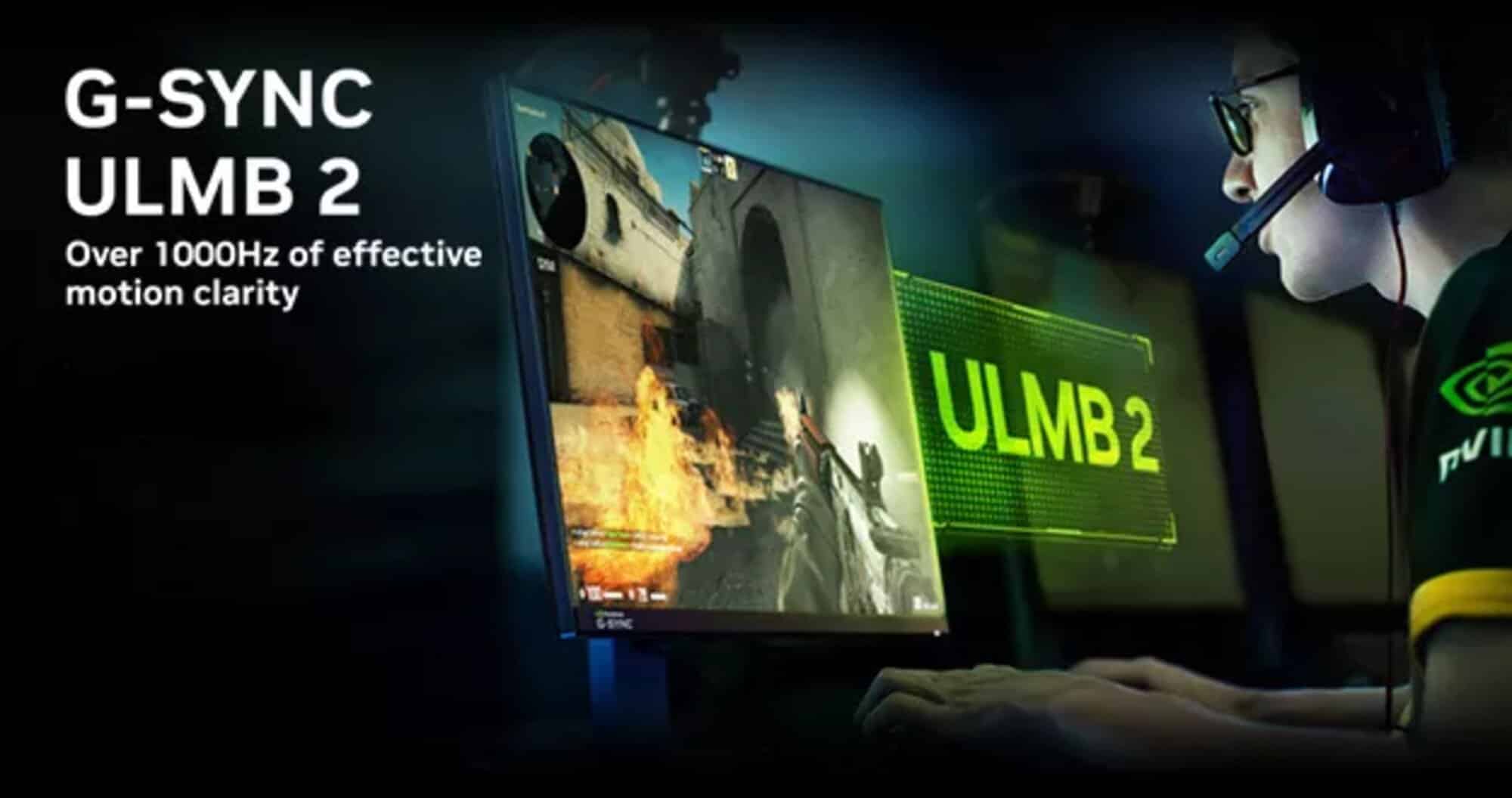 NVIDIA présente l’ULMB 2 : une clarté des mouvements supérieure à 1000 Hz