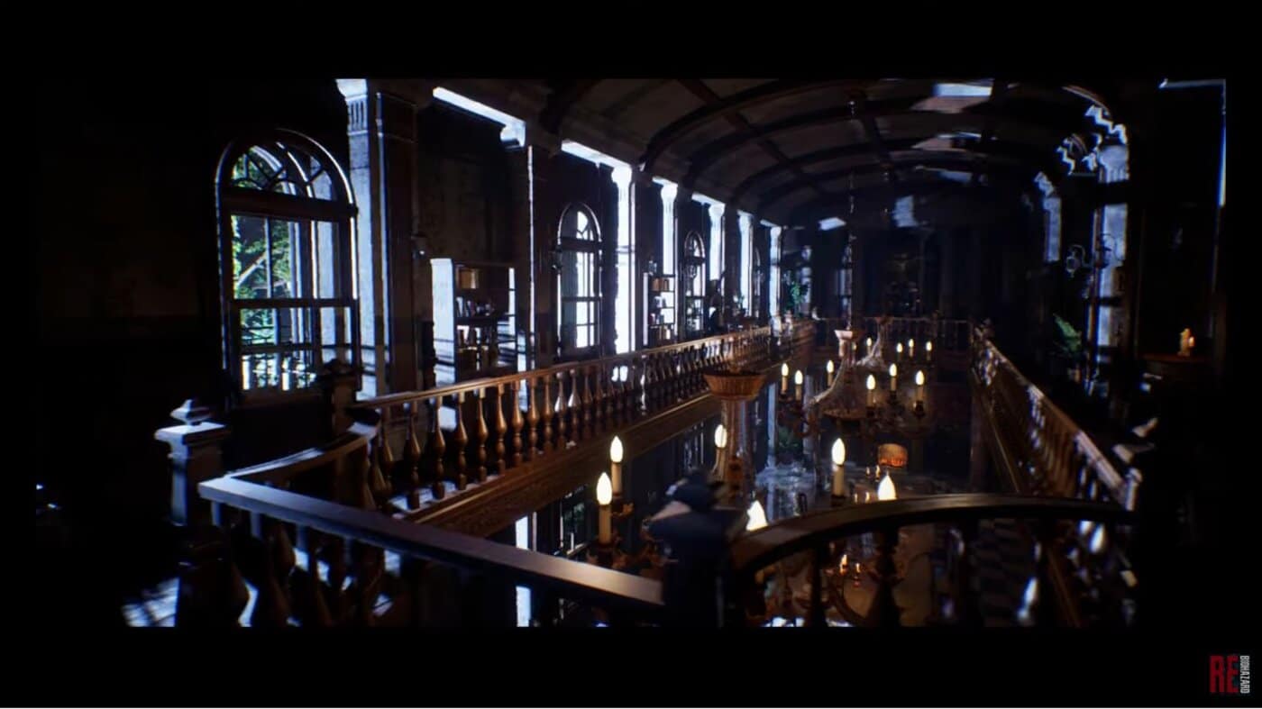 Resident Evil’s Spencer’s mansion is more terrifying than ever in Unreal Engine 5
