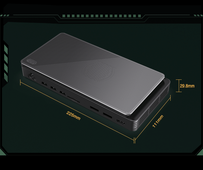 Image 3 : GPD propose un eGPU avec Radeon RX 7600M XT pour épauler son Win Max 2