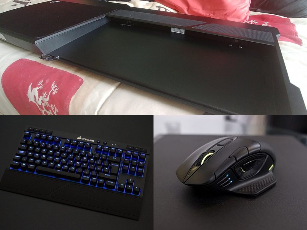 Image 3 : Test : Corsair K63 Gaming Lapboard, jouez sur votre canapé !