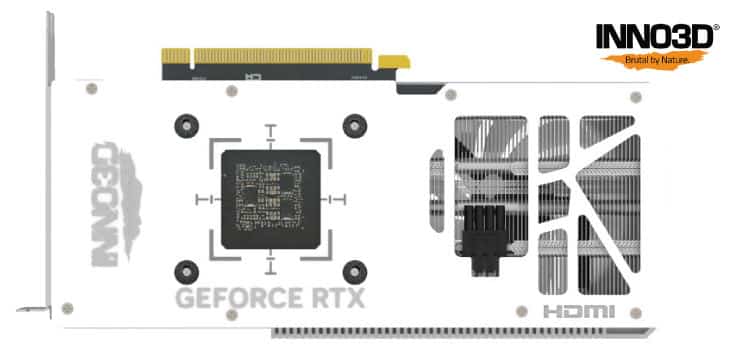 Image 2 : Inno3D dissimule le connecteur d'alim sur ses RTX 40 Series, pour un meilleur câble-management