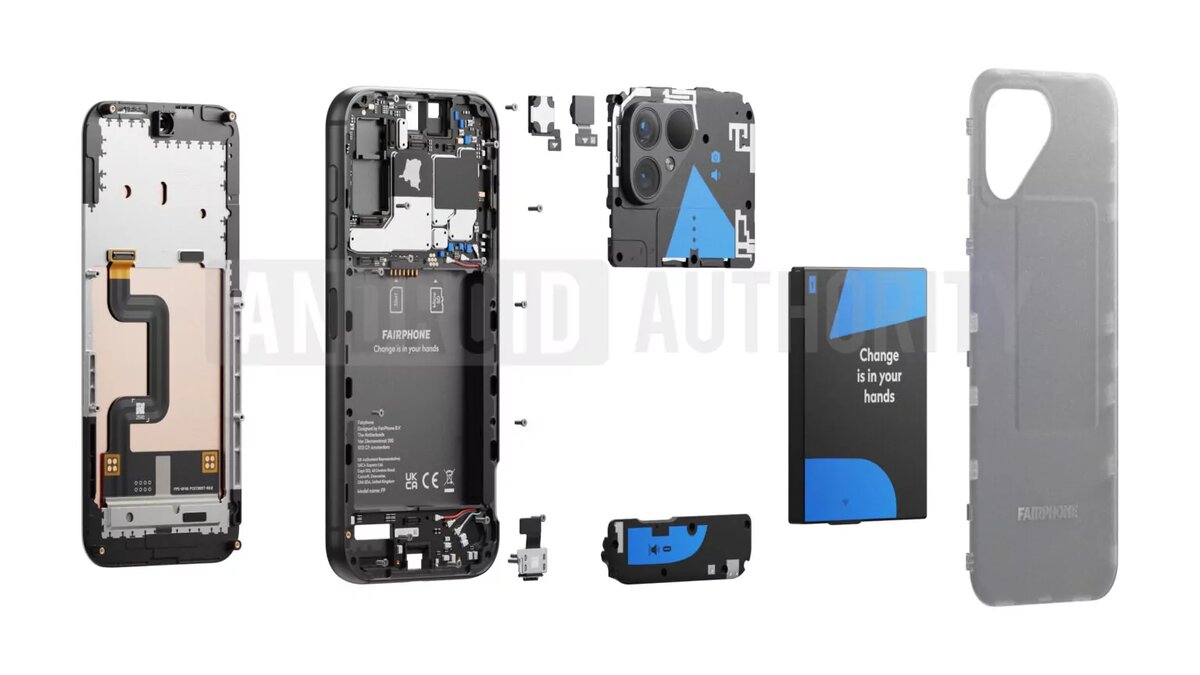 Fairphone 5 rendus