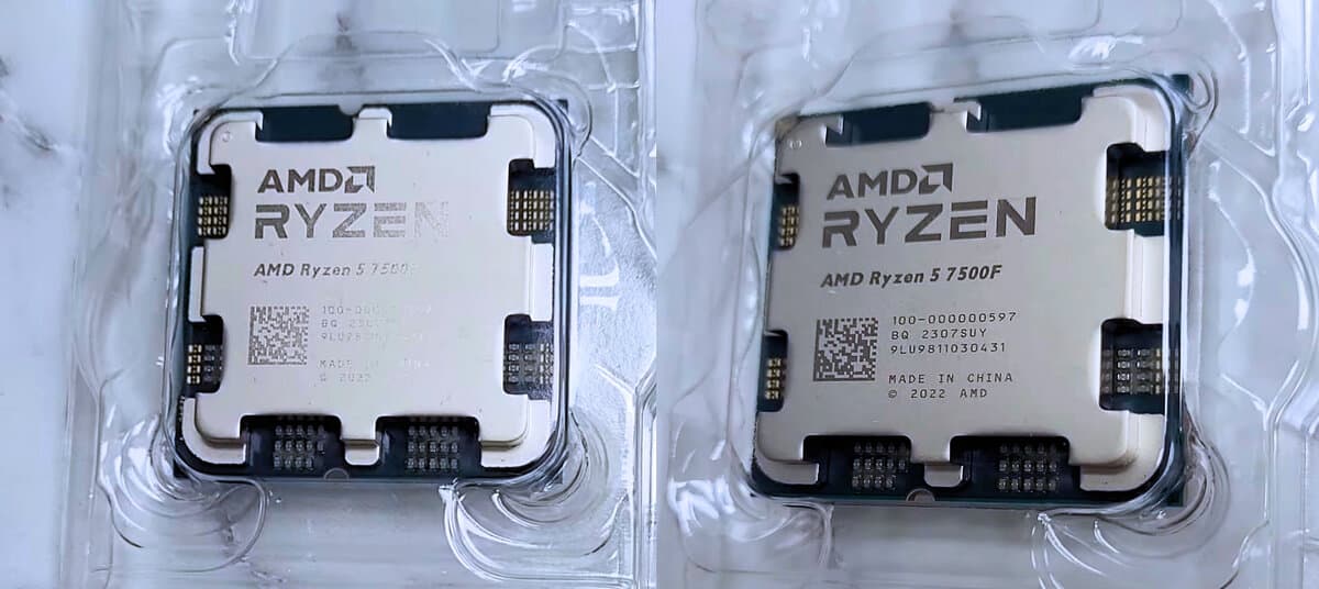 Image 2 : AMD prépare un processeur Ryzen AM5 desktop à l'ancienne, sans partie graphique