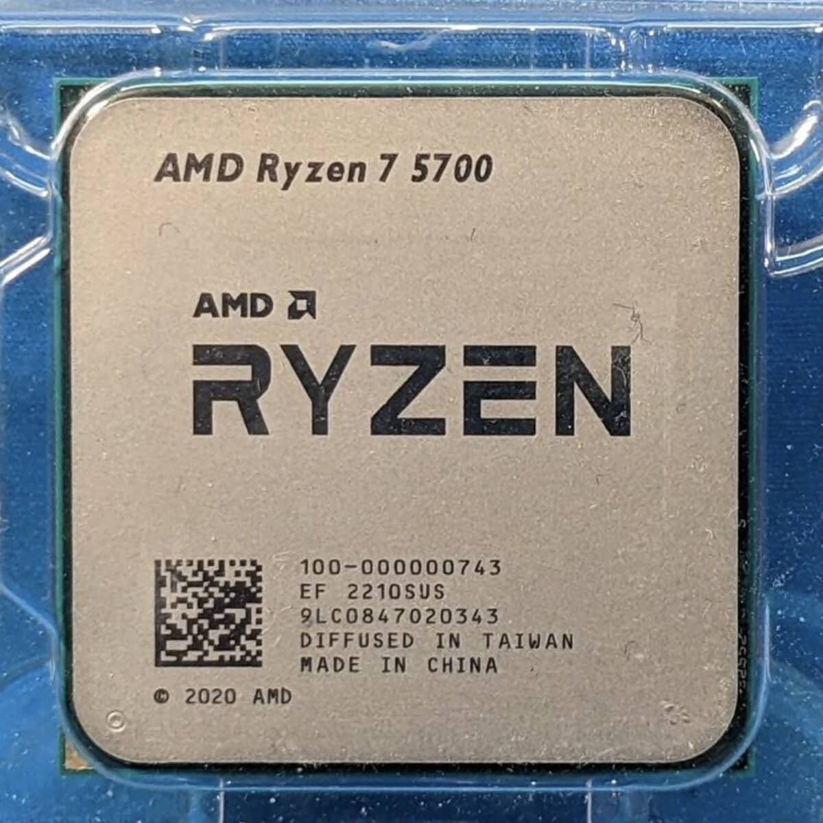 Processeur AMD Ryzen 5 5600X Socket AM4 (3,7 Ghz) (Sans iGPU) - Processeurs