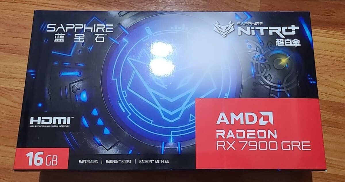 Sapphire Radeon RX 7900 GRE