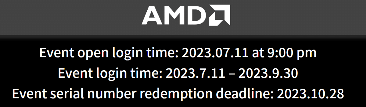 Dates bundle AMD-Starfield 