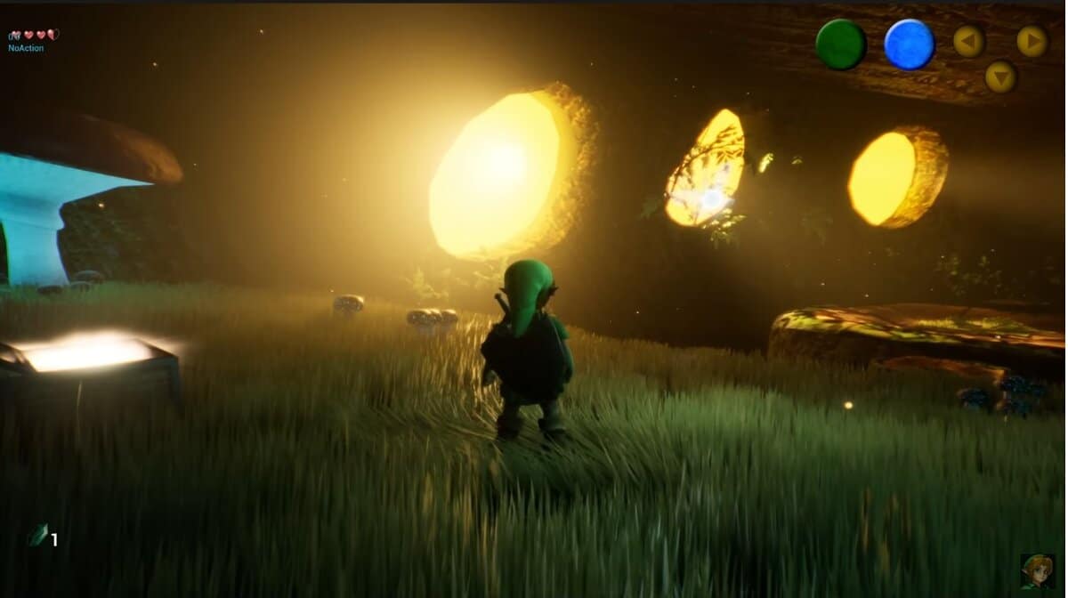 Arbre Mojo Remake The Legend of Zelda : Ocarina of Time Unreal Engine