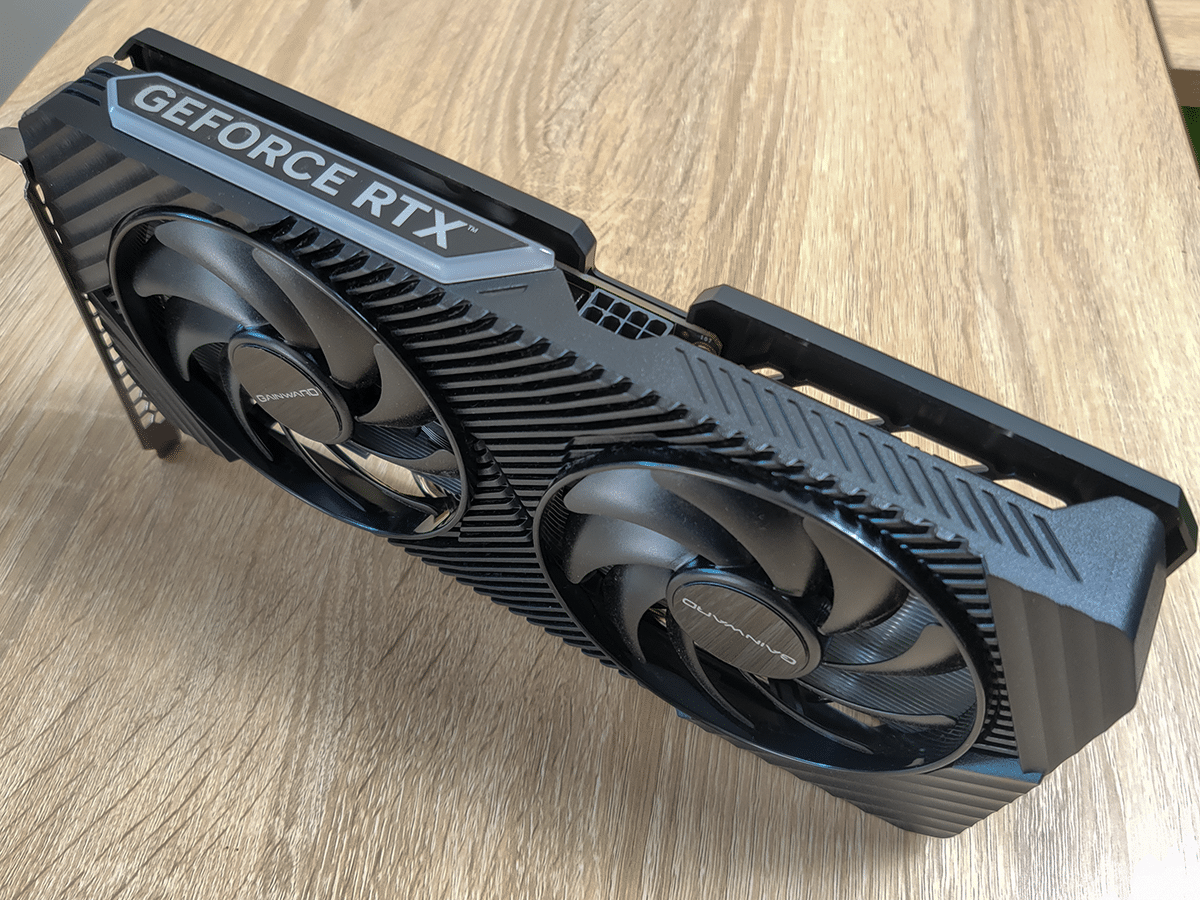 Gainward GeForce RTX 4060 Ghost top