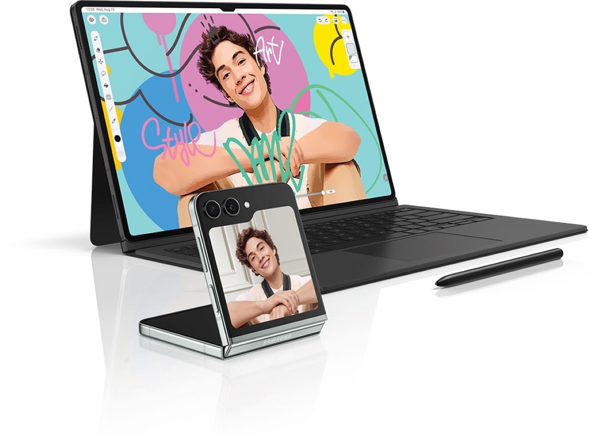 Samsung Galaxy Tab S9 et Z Flip 5