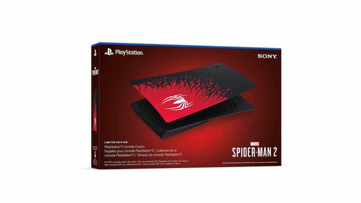 PS5 Marvel Spider-Man édition limitée façade