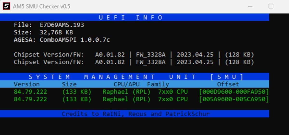 Microcode AGESA 1.0.0.7C AMD Ryzen