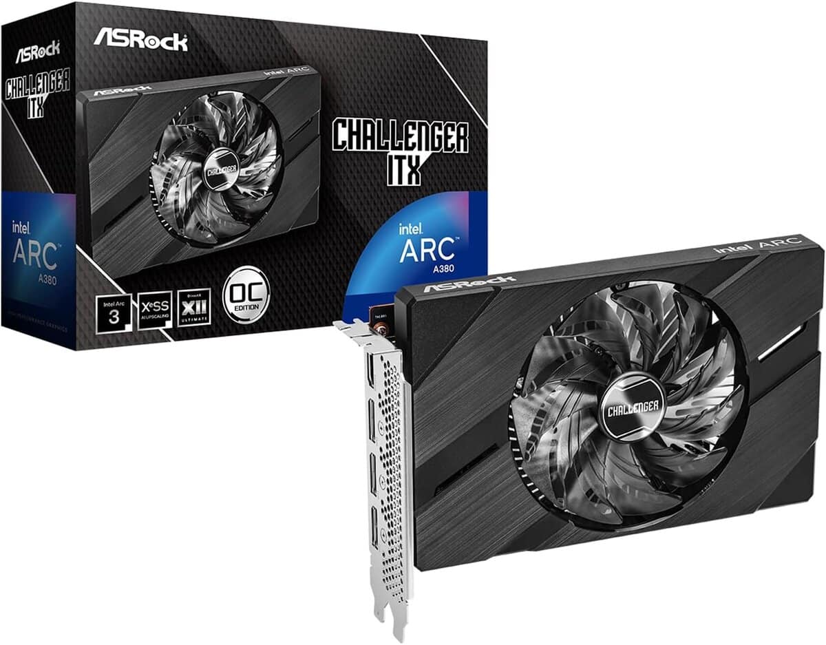 Carte graphique Arc A380 ASRock