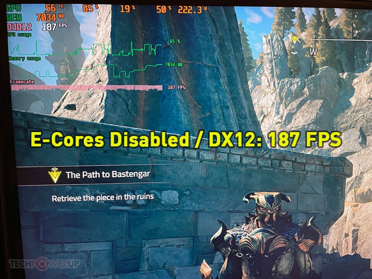 Atlas Fallen E-cores désactivés sur DirectX 12 : 187 images par seconde