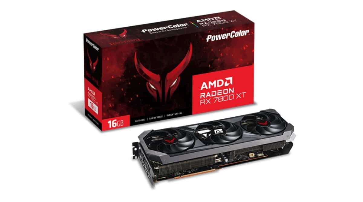 Carte graphique Radeon RX 7800 XT Red Devil