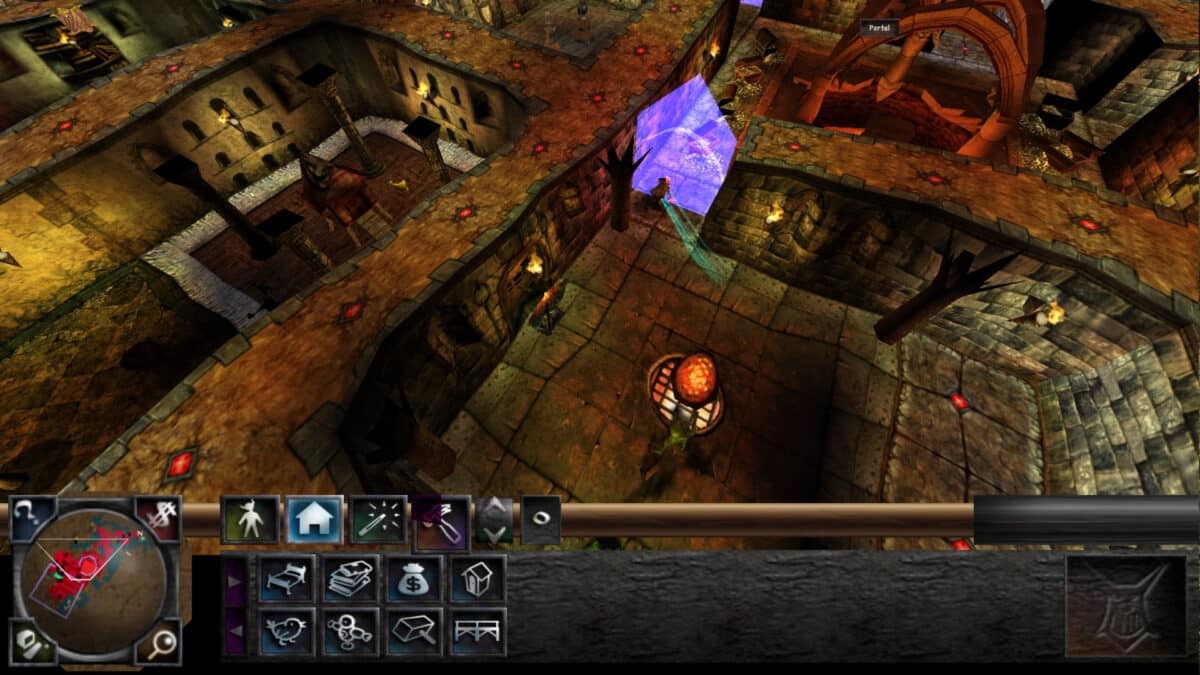 dungeon keeper 2 gameplay screenshot