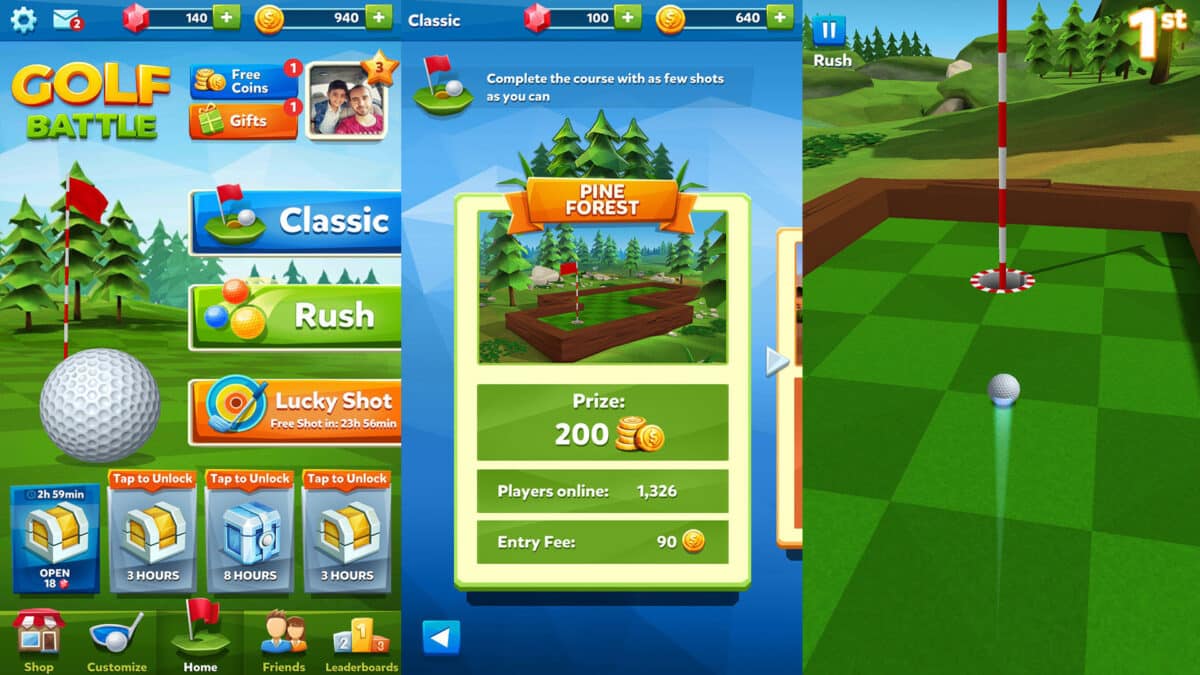 golf battle android