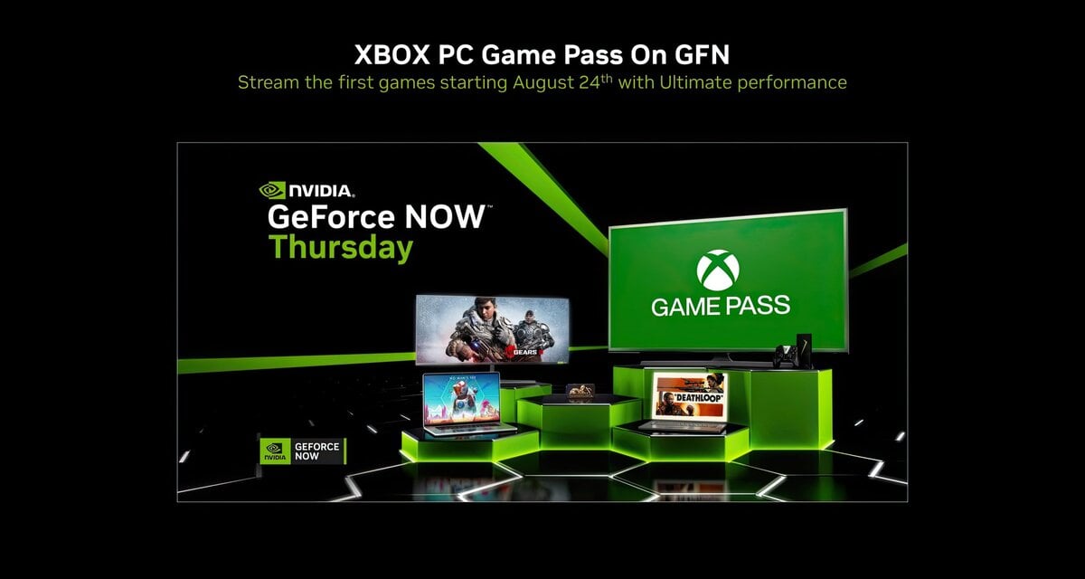Jeux Xbox Game Pass GeForce Now