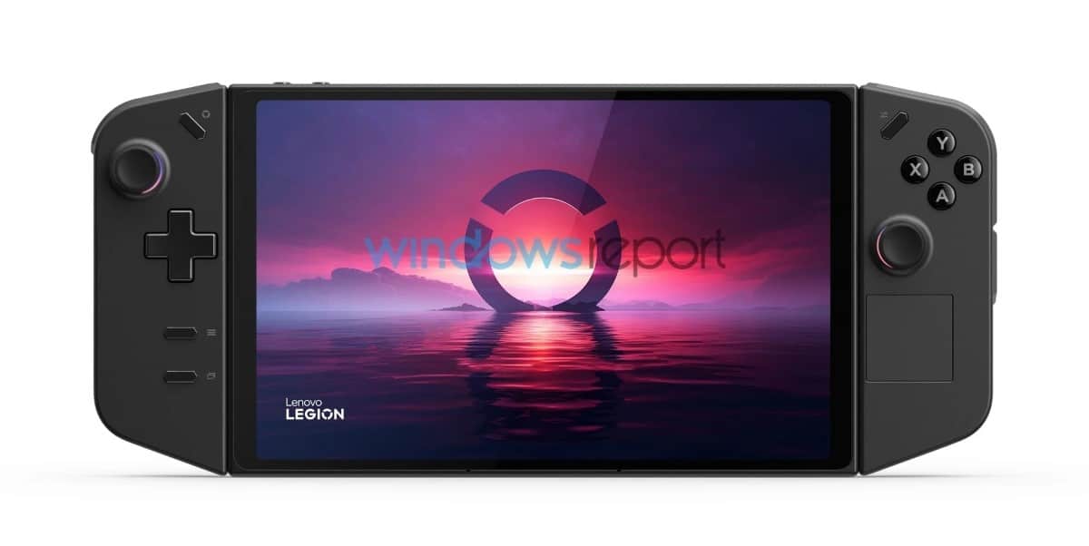 Lenovo Legion Go vue de face