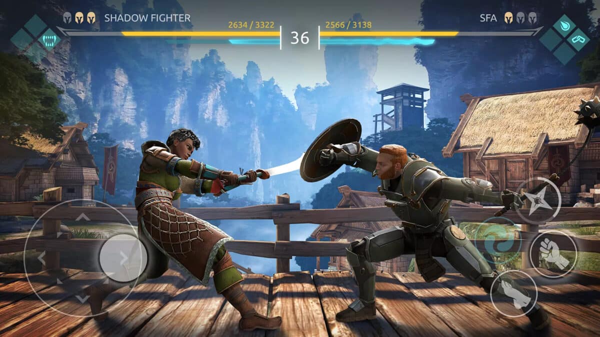 Shadow Fight 4: Arena android