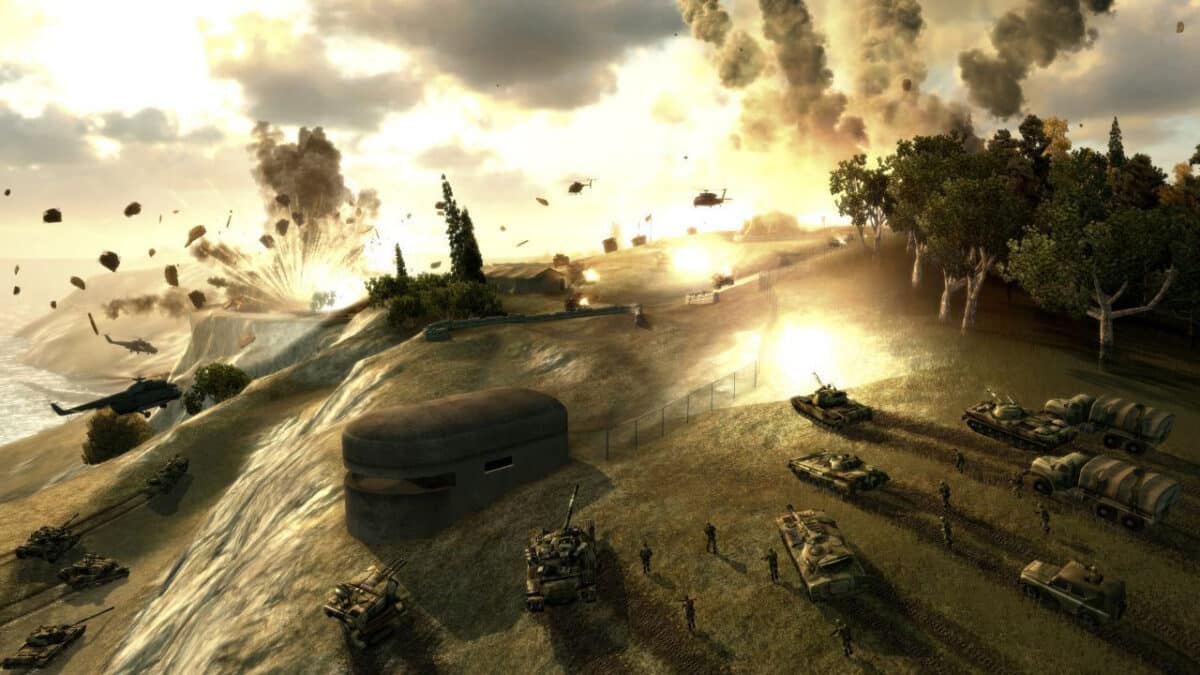 world in conflict gameplay screenshot