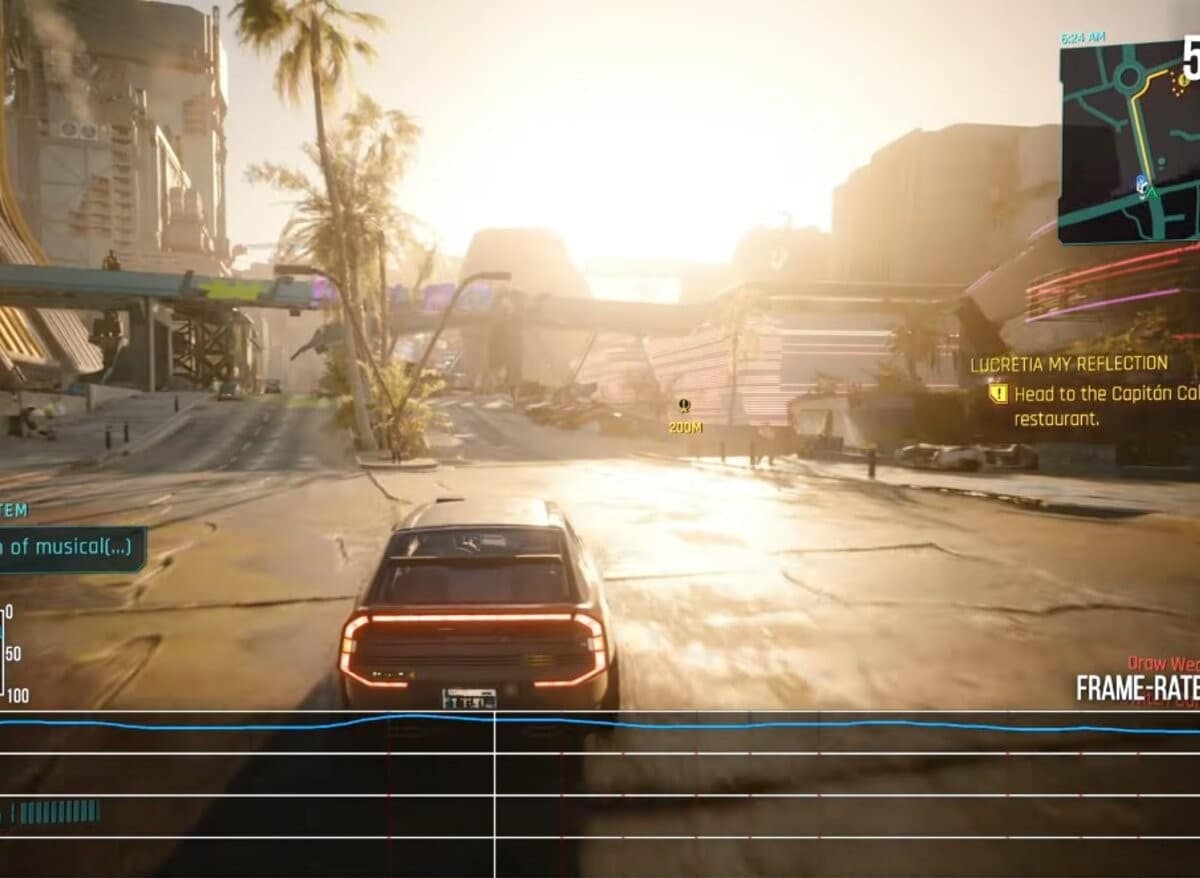 Cyberpunk 2077 analyse FPS