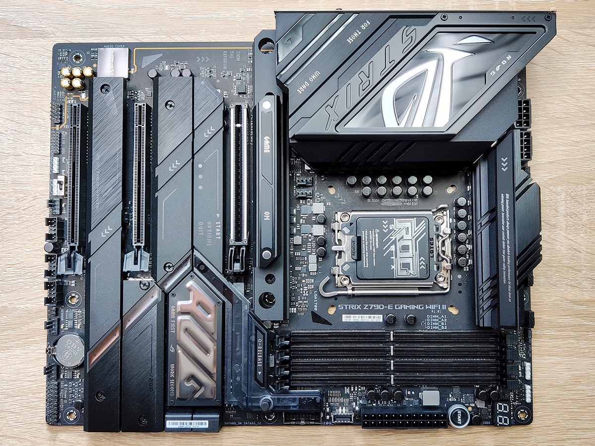 Test ROG Strix Z790-E Gaming WiFi II : une carte mère dopée à l'IA, le WiFi  7 en bonus