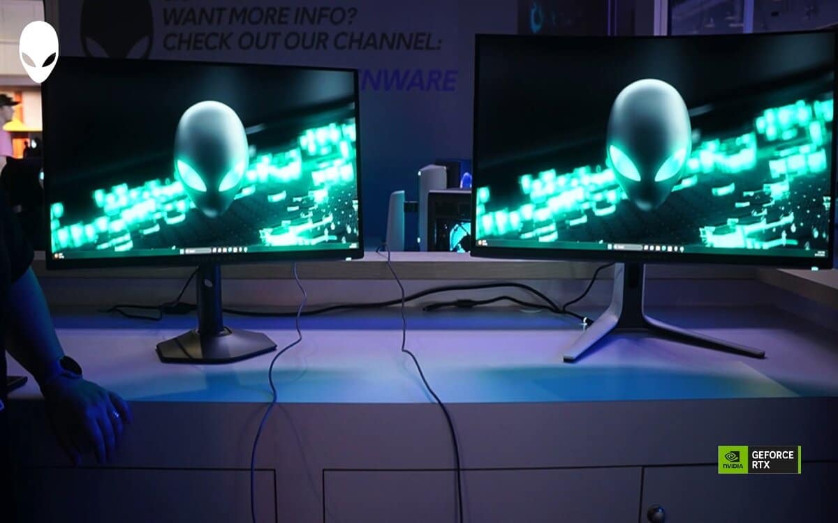 Alienware présente deux nouveaux écrans gaming QD-OLED prometteurs