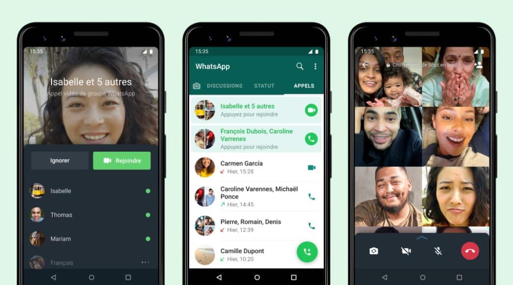 Image 1 : Whatsapp permet désormais de discuter avec plus de cent personnes en même temps