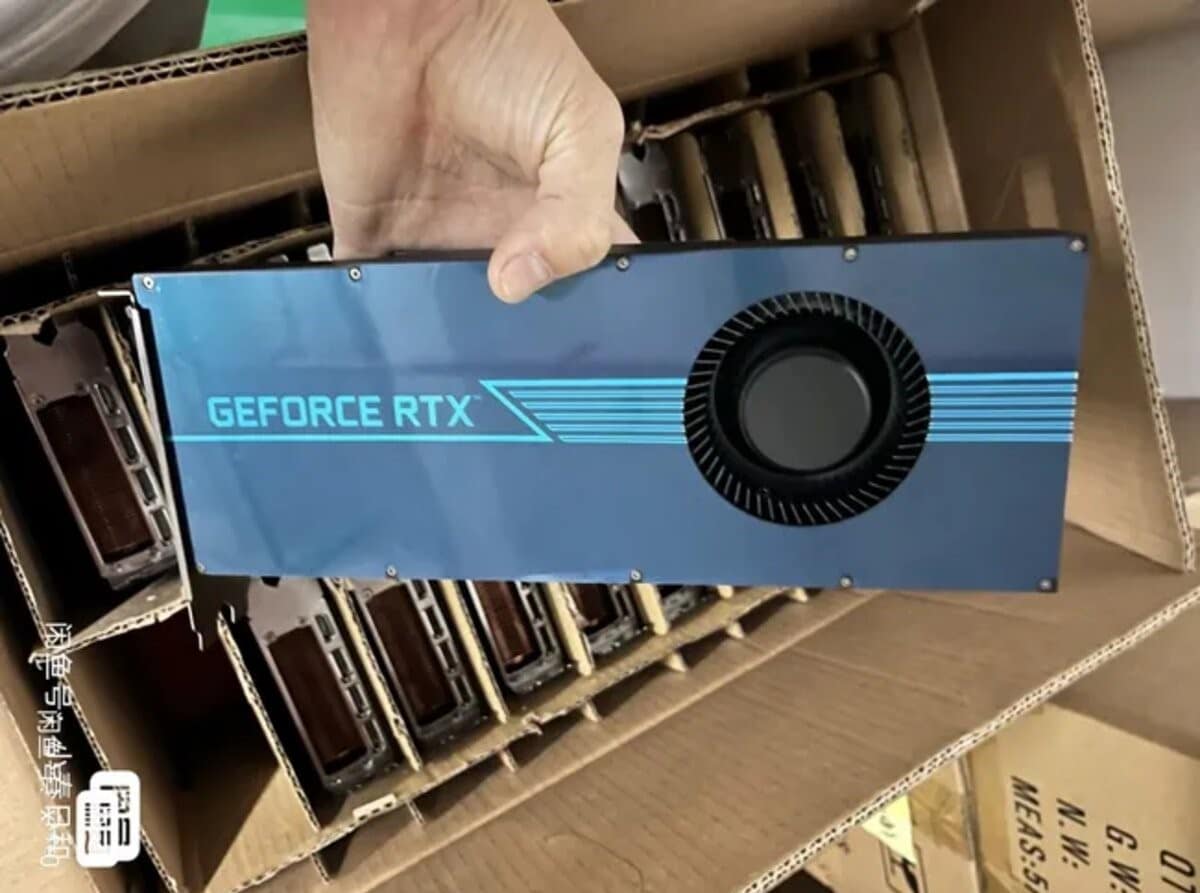 GeForce RTX 3080 20 Go centres de données Chine