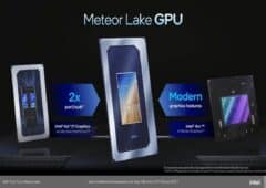 Meteor Lake GPU perf Geekbench