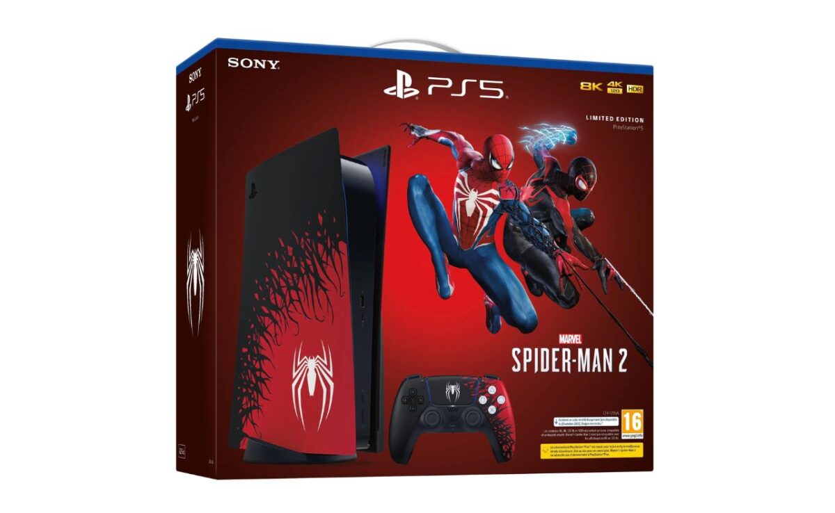 Pack PS5 édition limité Spider-Man