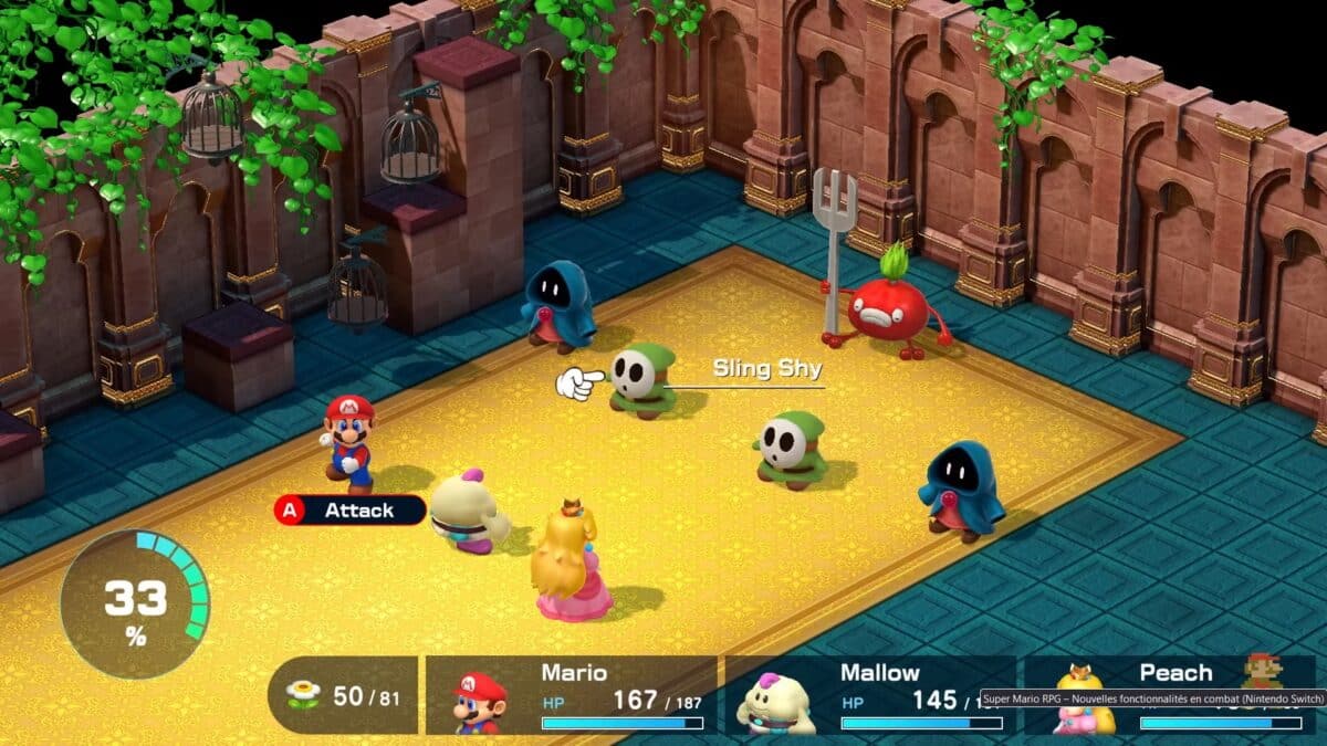 Gameplay Super Mario RPG