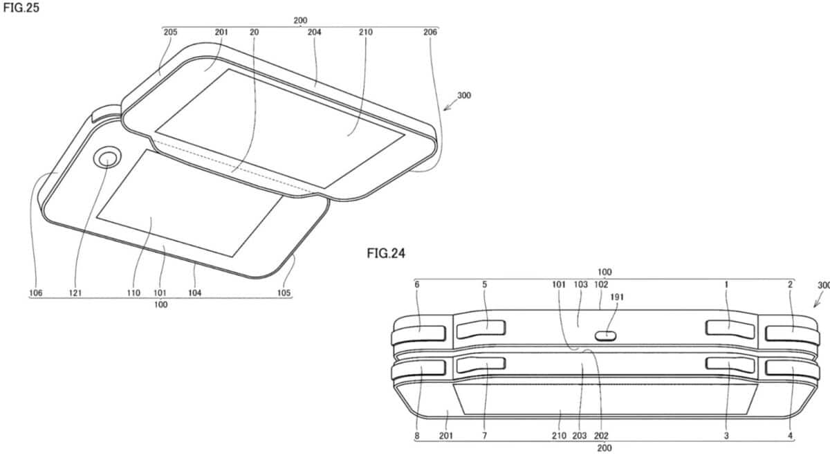 Image nouvelle console, nouveau brevet Nintendo