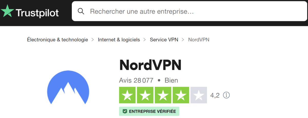 Nord VPN avis clients