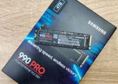 Samsung 990 Pro 4 To ssd sur boite