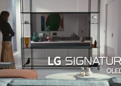 LG TV transparente