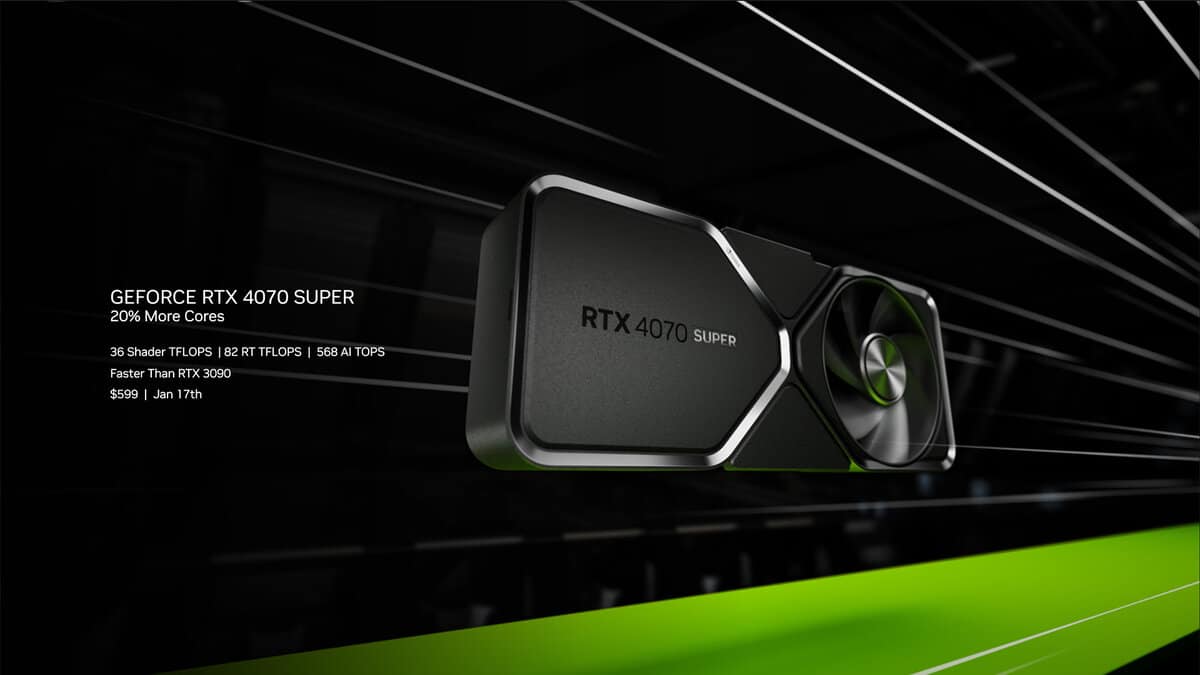 RTX 4070 SUPER specs(1)