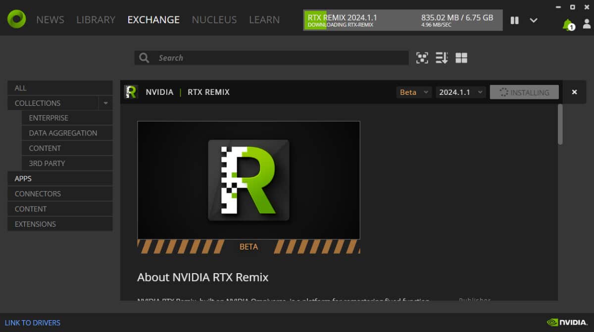 Image 1 : RTX Remix : ajoutez du DLSS, du ray-tracing et des textures générées par IA à n'importe quel jeu