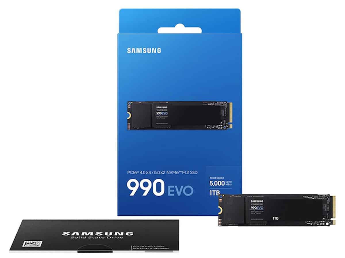 Samsung SSD 990 Pro – nouveau SSD rapide M.2 NVMe PCIe 4.0 7450 Mo