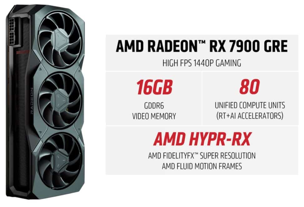 AMD Radeon RX 7900 GRE