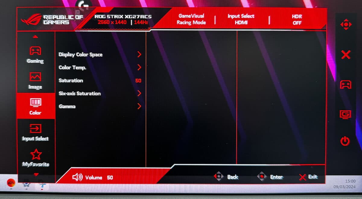 asus rog strix xg27acs test