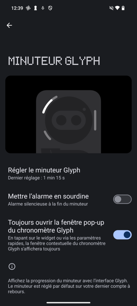 glyphes du nothing phone 2a