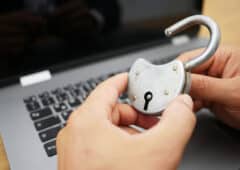 ordinateur securite password cadenas