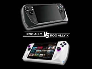 ROG Ally VS Rog Ally X 1
