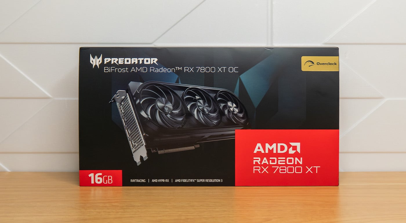 Test Predator Radeon RX 7800 XT OC : Acer produit des cartes