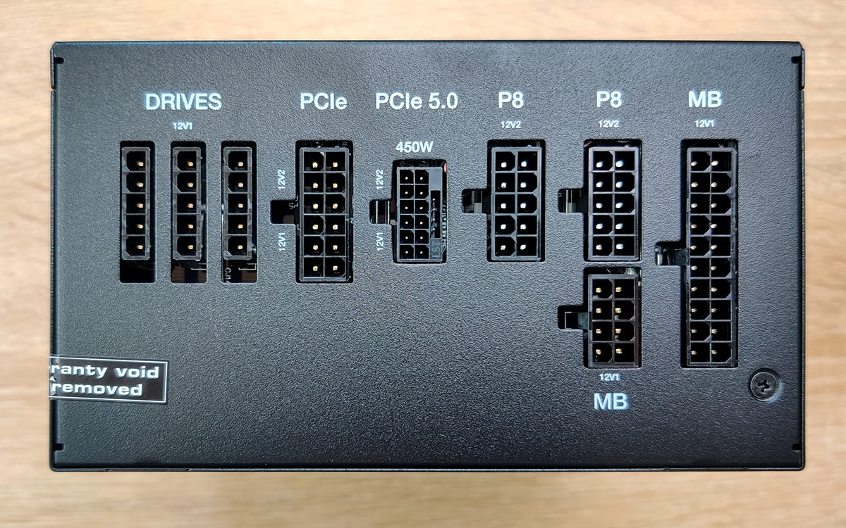 BeQuiet Pure Power 12M 650W connecteurs