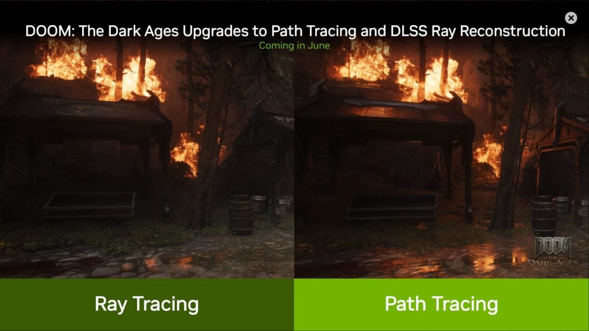 doom the dark ages ray tracing