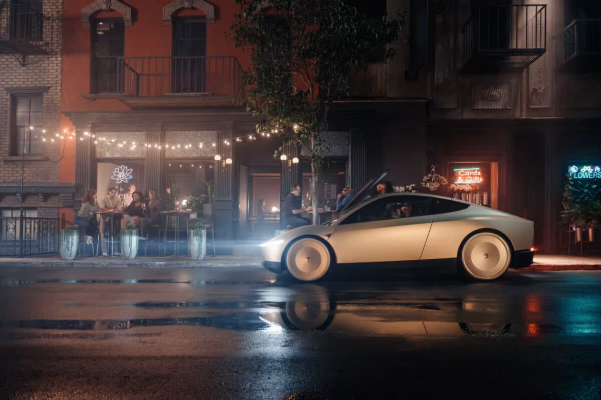 robot taxi tesla