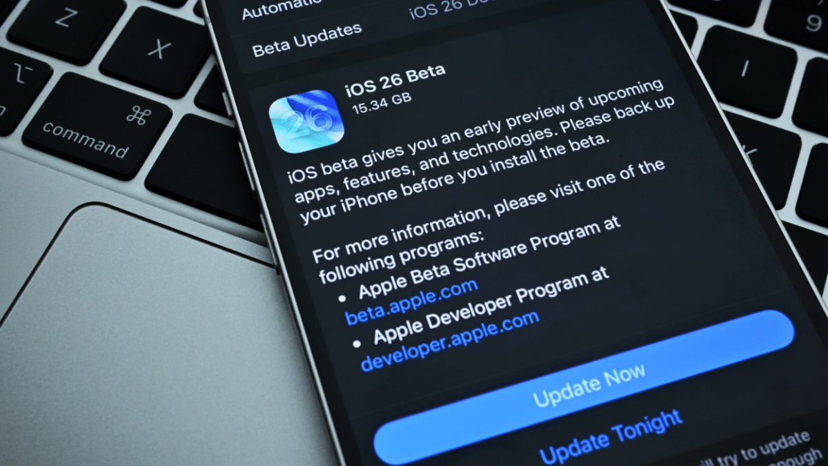 iOS 26 bêta publique