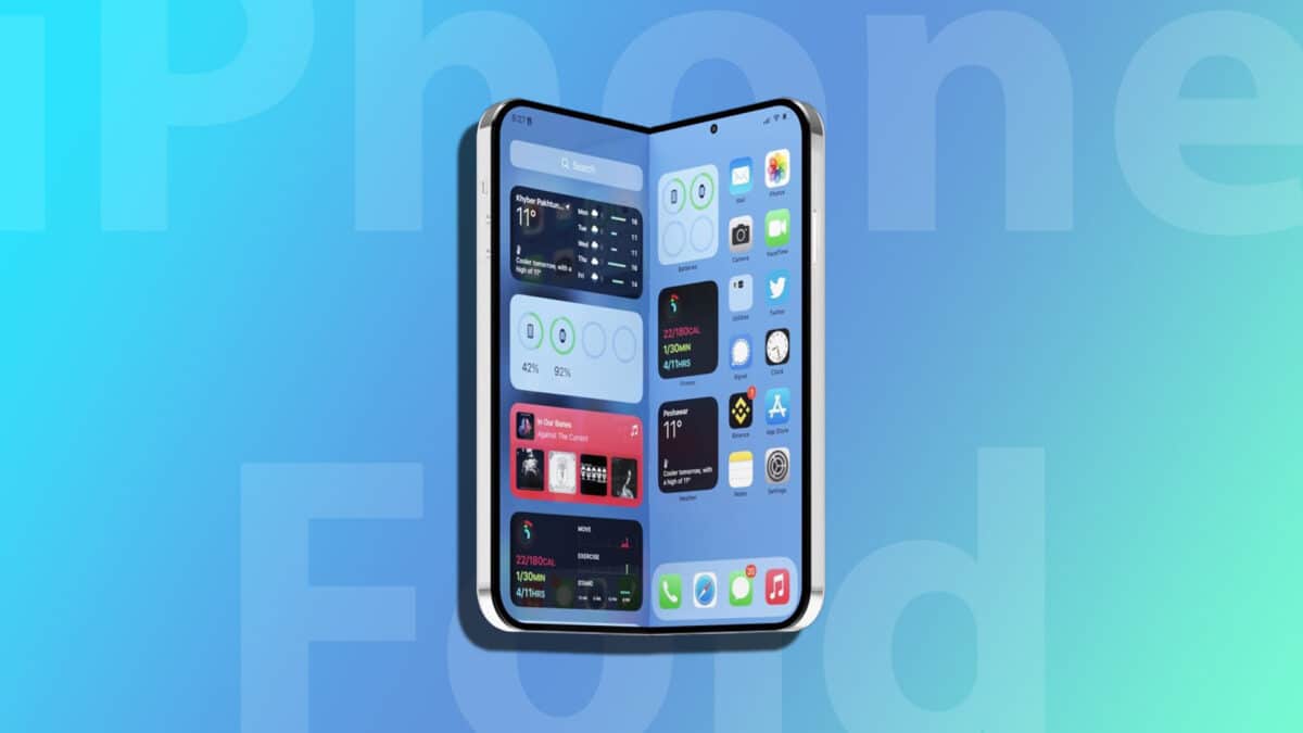 iphone pliable batterie